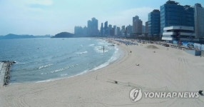 드론이 촬영한 해운대