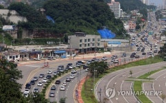 체증 빚는 7번 국도