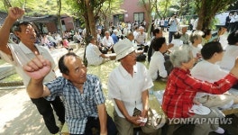 합천서 70주기 한국인 원폭피해자 추모제 엄수