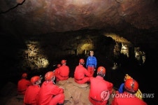 한여름 무더위 삼킨 백룡동굴 인기