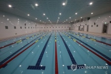 고척돔 지하에 마련된 수영장