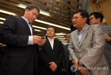 테그웨이 방문한 최태원 회장