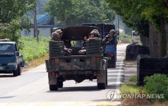연천군 대피령, 이동하는 장병들
