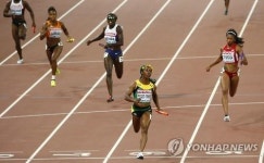 -세계육상- 자메이카, 여자 400m계주 2연패…41초07 대회신