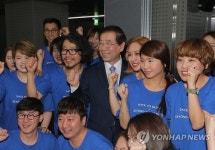 오로라프로젝트 현장 방문한 서울시장