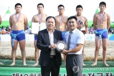 진주남중학교, 학산김성률배 전국장사씨름대회 중등부 단체전 우승