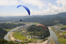 평창군, 패러글라이딩 활공장 장암산 관광자원화