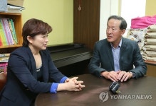 허창수 회장, 추석맞이 공립벧엘지역아동센터 방문