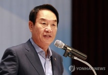 축사하는 김성일 대한장애인체육회장