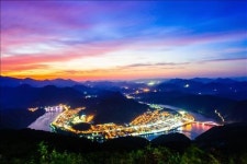 <카메라뉴스> 일품 가을야경 단양 보러 오세요