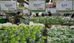 농산물, 로컬푸드 직매장이 대형마트보다 저렴