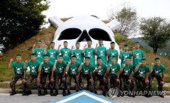 육군 백골부대, 38선 돌파 기념 100㎞ 급속행군