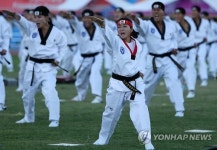 <세계군인체육> 외신기자들 개막식 태권도 시범 가장 인상깊어