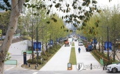 완성 앞둔 백양로 재창조 프로젝트