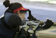 -세계군인체육-<사격> 음빛나, 50m 소총복사 개인전 7위 그쳐