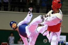 발차기하는 문정훈