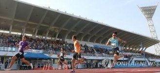 강릉 주경기장을 달군 사나이