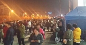 캠핑카도 동원 심야 아파트 분양권 거래 장사진