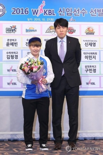 우리은행, 여자농구 드래프트 최단신 최정민 지명