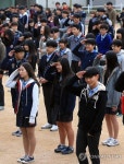 아리랑 플래시몹 펼치는 학생들
