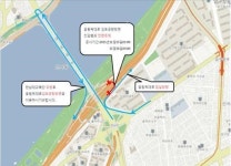 15일 한남대교 남단2교 올림픽대로 김포방면 진입통제