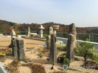 우리옛돌박물관에 전시된 석상