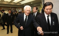 < YS 서거> 서울대빈소, 60년 한국 현대정치사 축소판