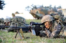 훈련하는 해병대 9여단