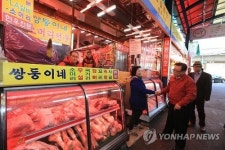 이동필 장관, 마장동 축산물 시장 현장방문