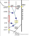 24일까지 양방향 통행차단 서해대교의 우회도로