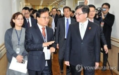 시립서부노인요양센터 방문한 정진엽 장관