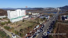 하늘에서 본 경남도청 서부청사