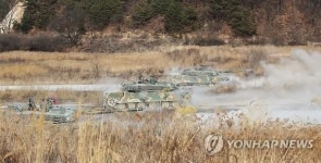 불 뿜는 K-1 전차