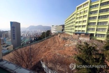 임대주택 사업 중단된 부산 중구 동광1지구