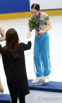 <피겨종합선수권> 유영 지켜본 김연아 저 초등학교 때보다 잘해요