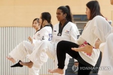 숙명여대, 외국인 학생 태권도 실습 진행
