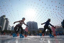 광주시청 야외스케이트장 3일 폐장…8만7천명 이용