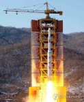  광명성 4호 발사장면