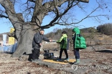 서낭나무와 동심…400년 전통 제천 오티별신제