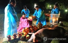 제주 무형문화재 납읍리마을제 봉행…주민 안녕 기원
