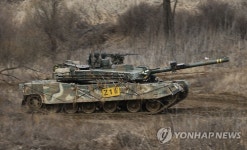 이동하는 K-1 전차