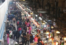 주말 맞아 붐비는 노량진수산시장