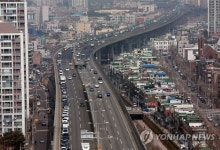 내부순환로 정릉천고가 한달만에 통행재개…주말 소통 원활