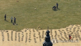 봄을 갈아입는 서울광장