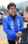 표심 찾아나선 공룡선거구 장승호 후보