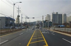 아산시 외암대로 4차로 확장…9일 개통