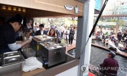 해운대구 열린정원 푸드트럭 영업