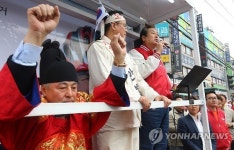 <총선> 김무성, 야당 성지 부천 오정에서 지원연설