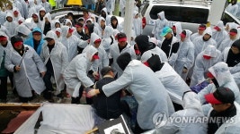 노조 농성장 행정대집행