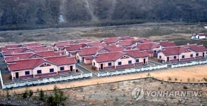 北 백두산영웅청년3호발전소 준공